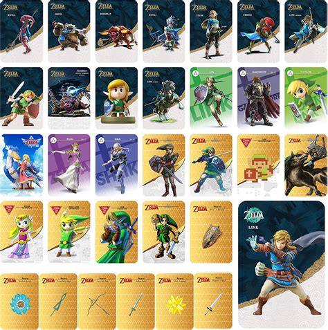 botw nfc cards walmart|33 Pcs BOTW NFC Game Cards Compatible with Legend of ZLD .